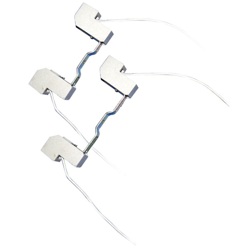 Portalámparas R7S De Cerámica PATIKIL - 78 Mm, Con Cable De 15 Cm, Compatible Con Bombillas Halógenas/LED, Para Focos Y Proyectores